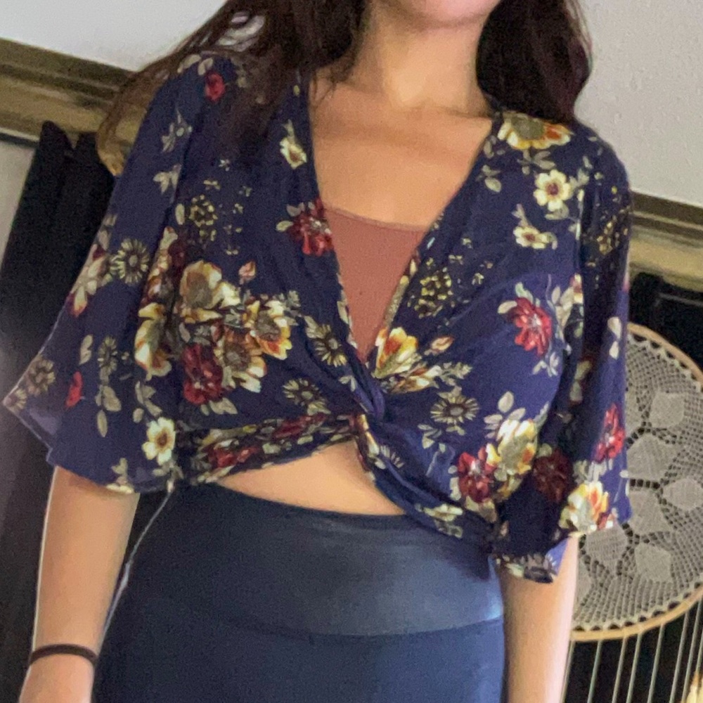 Boho crop top